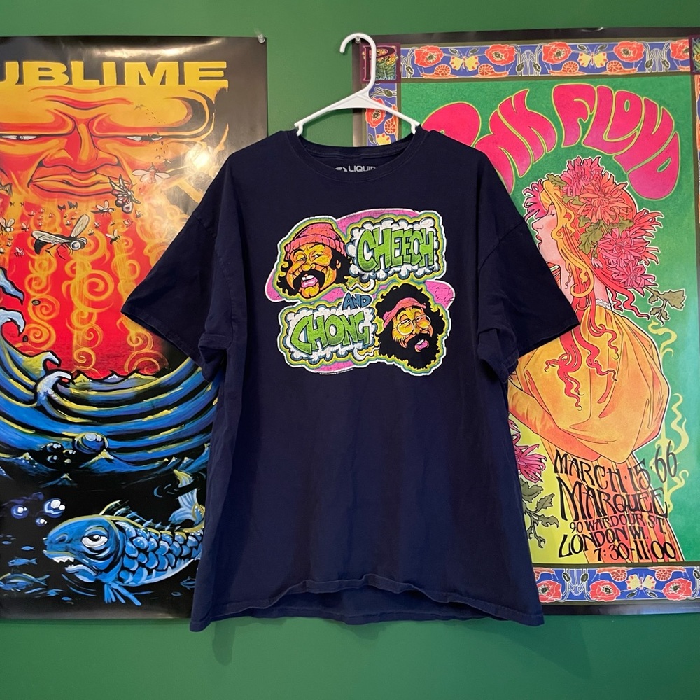 Vintage Cheech and Chong Oversized T-shirt